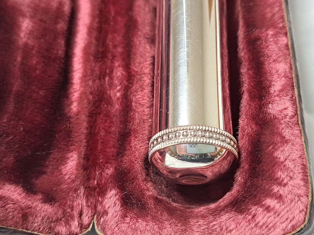 三響フルート 頭部管　NRS-1 (現RT-1)銀製　低音強化タイプ　ケース付