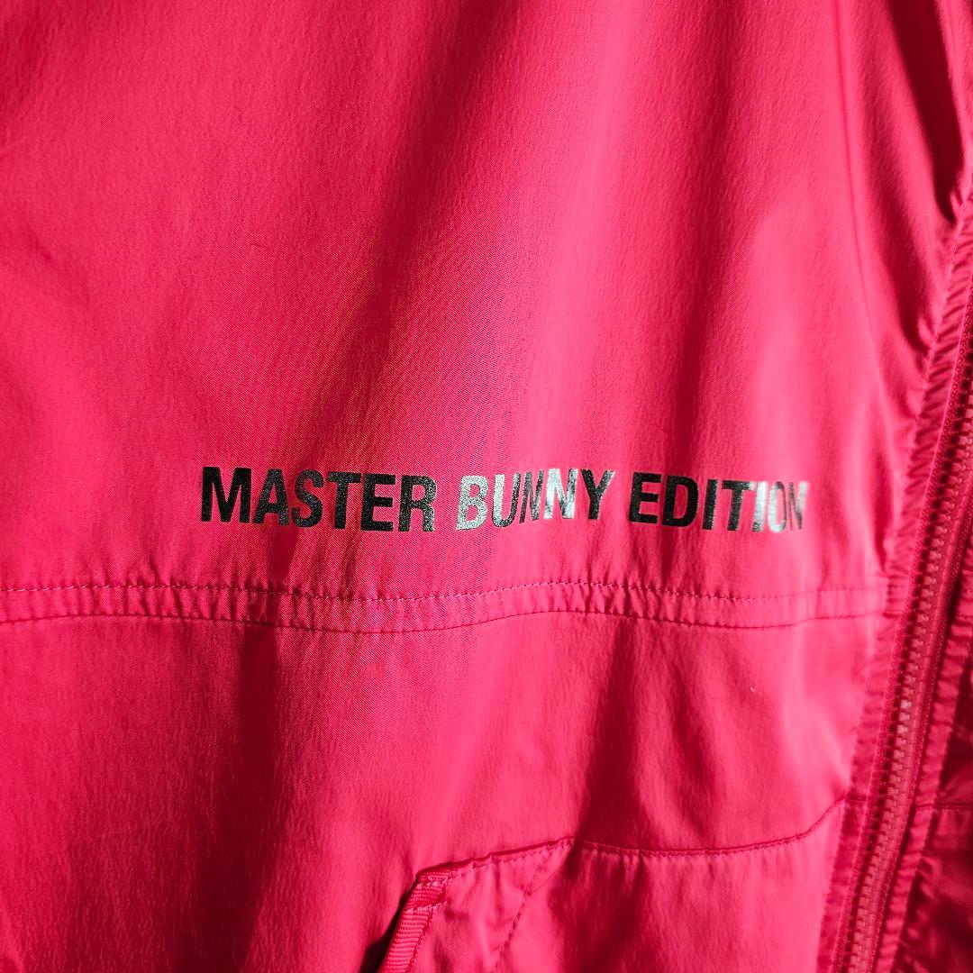 マスターバニーエディション　プライマリスト サテンストレッチブルゾン　赤