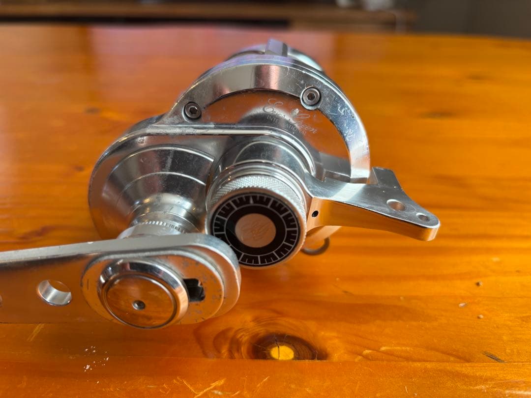 OCEANUS HD 両軸リール　Wide エバーグリーンオケアノス左巻き