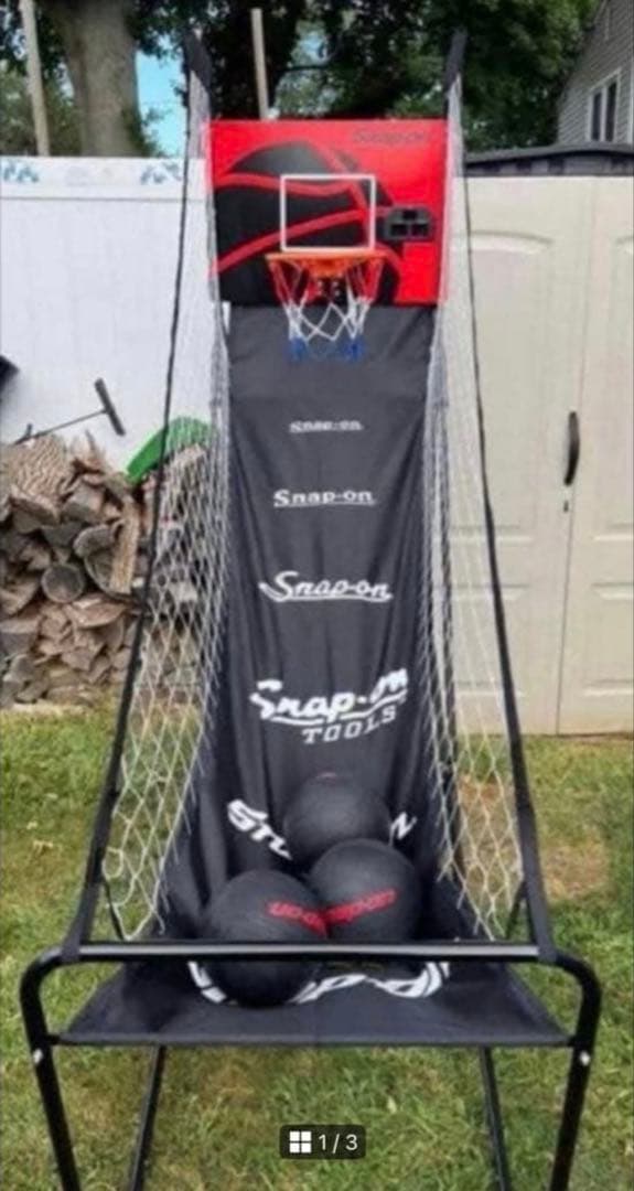 新品　Snap-on バスケットゴール　アーケードバスケットボールゲーム　レア