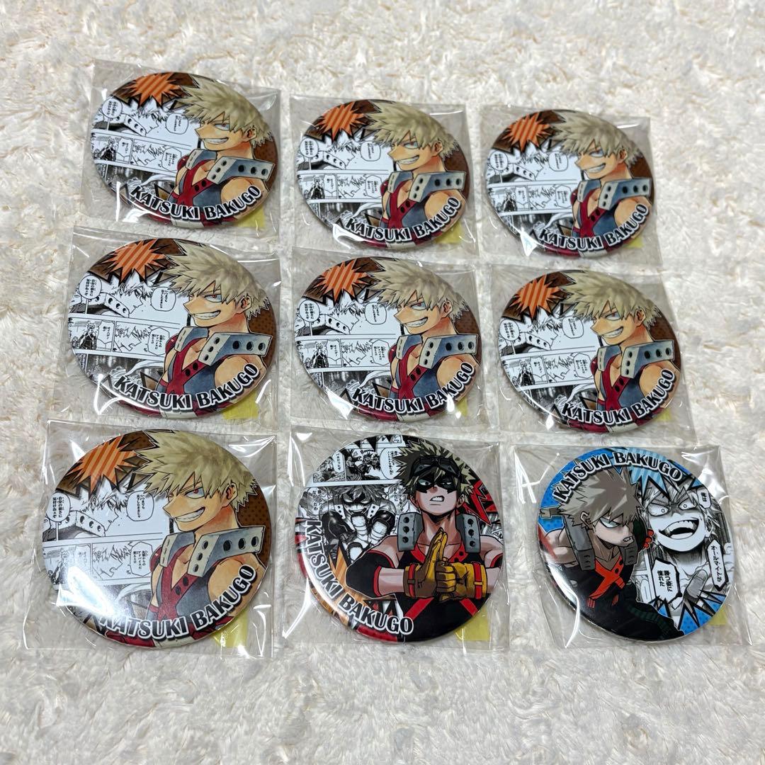 ヒロアカ 爆豪 heroes 缶バッジ 缶バ 爆豪勝己 ジャンショ 14点