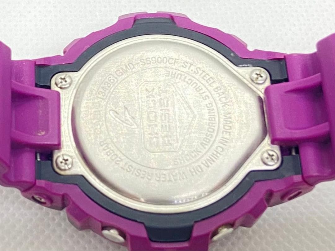 稼動 G-SHOCK DW-6900CF ピンクパープル　迷彩　カモフラージュ