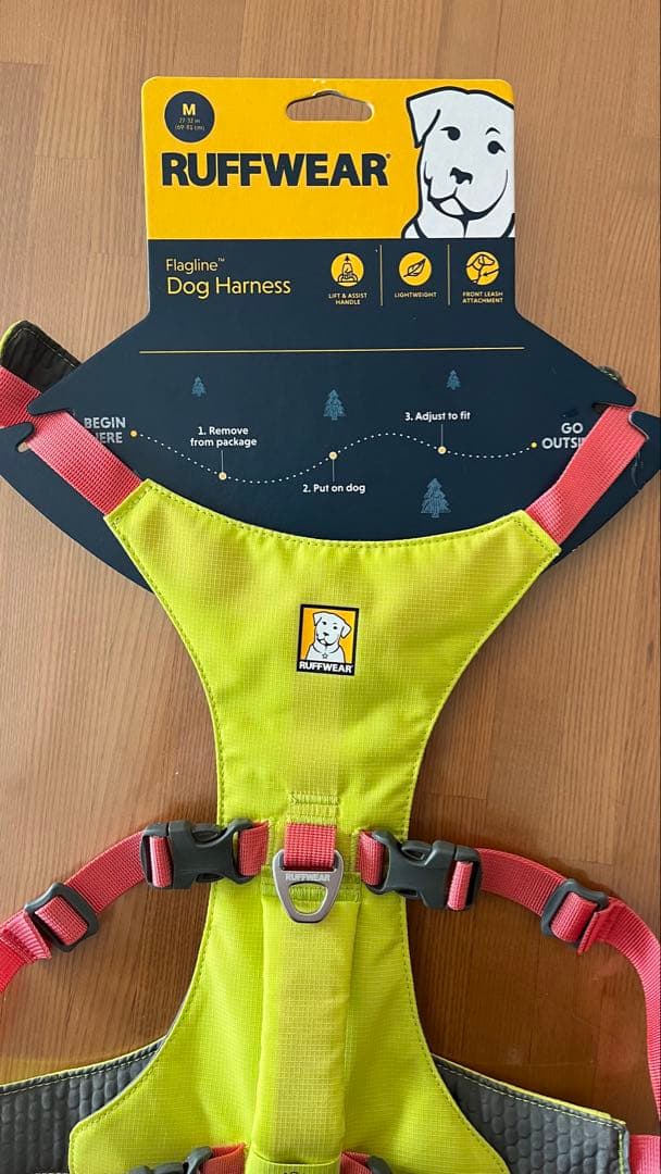 首輪・ハーネス・リード RUFFWEAR Flagline Dog Harness M