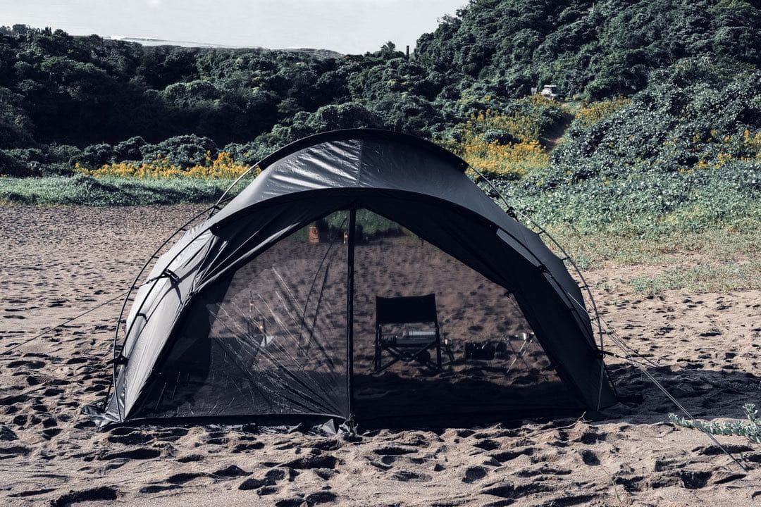 TOKYO CRAFTS 東京クラフト　テンビシェルター　ブラック　ルーフ付き