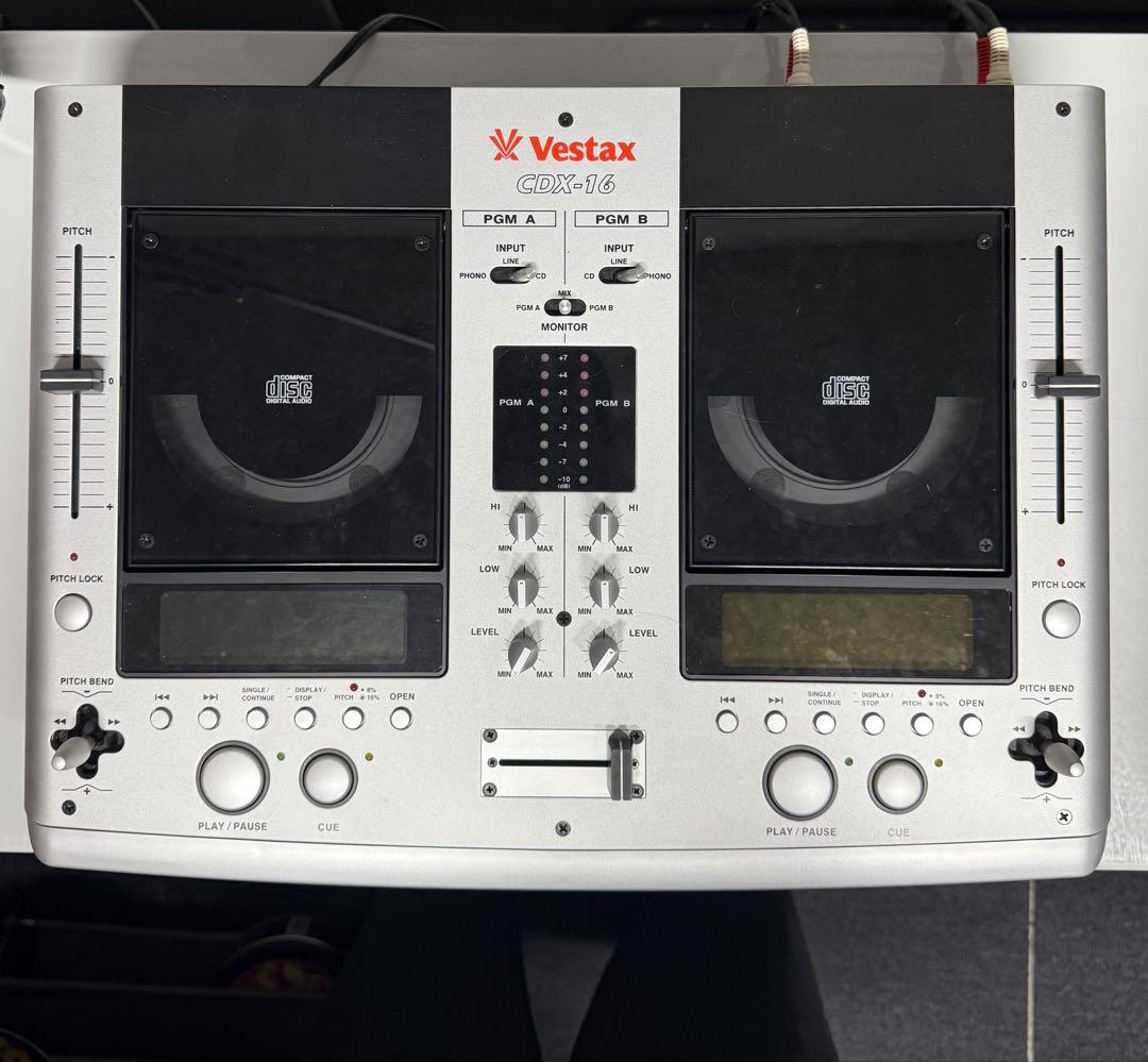 DJ機材 Vestax CDX-16