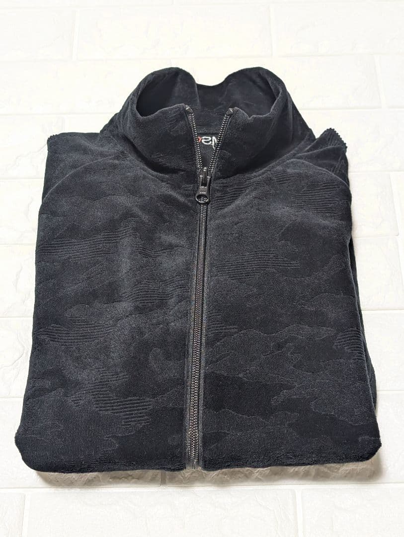 BEAMS GOLF ビームスゴルフ 迷彩フルジップ ベロア ジャケット