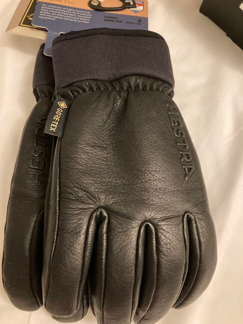 ヘストラ　HESTRA レザーゴアテックス　GORE-TEX グローブ　新品