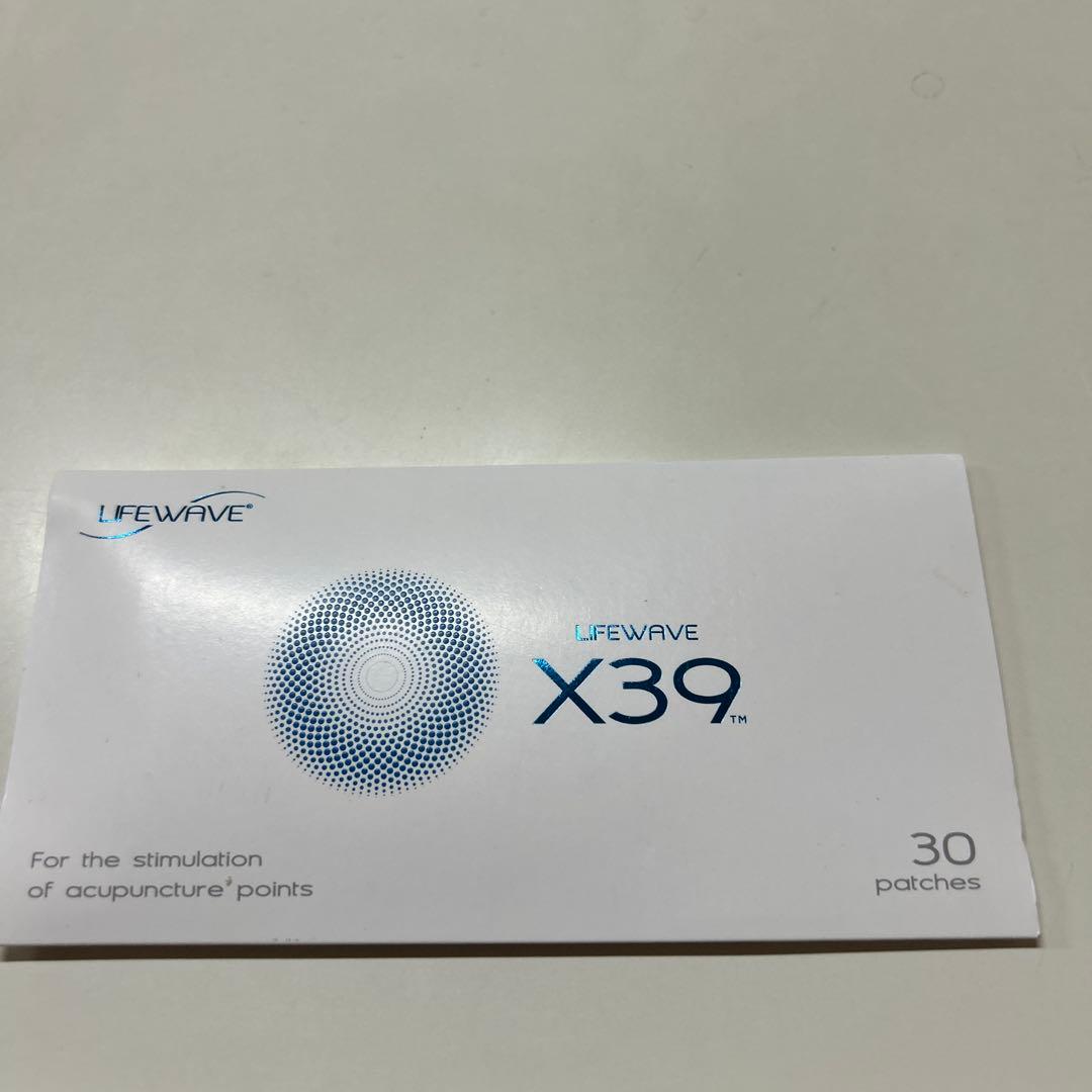 ライフウェーブ社のx39 未開封品　30枚