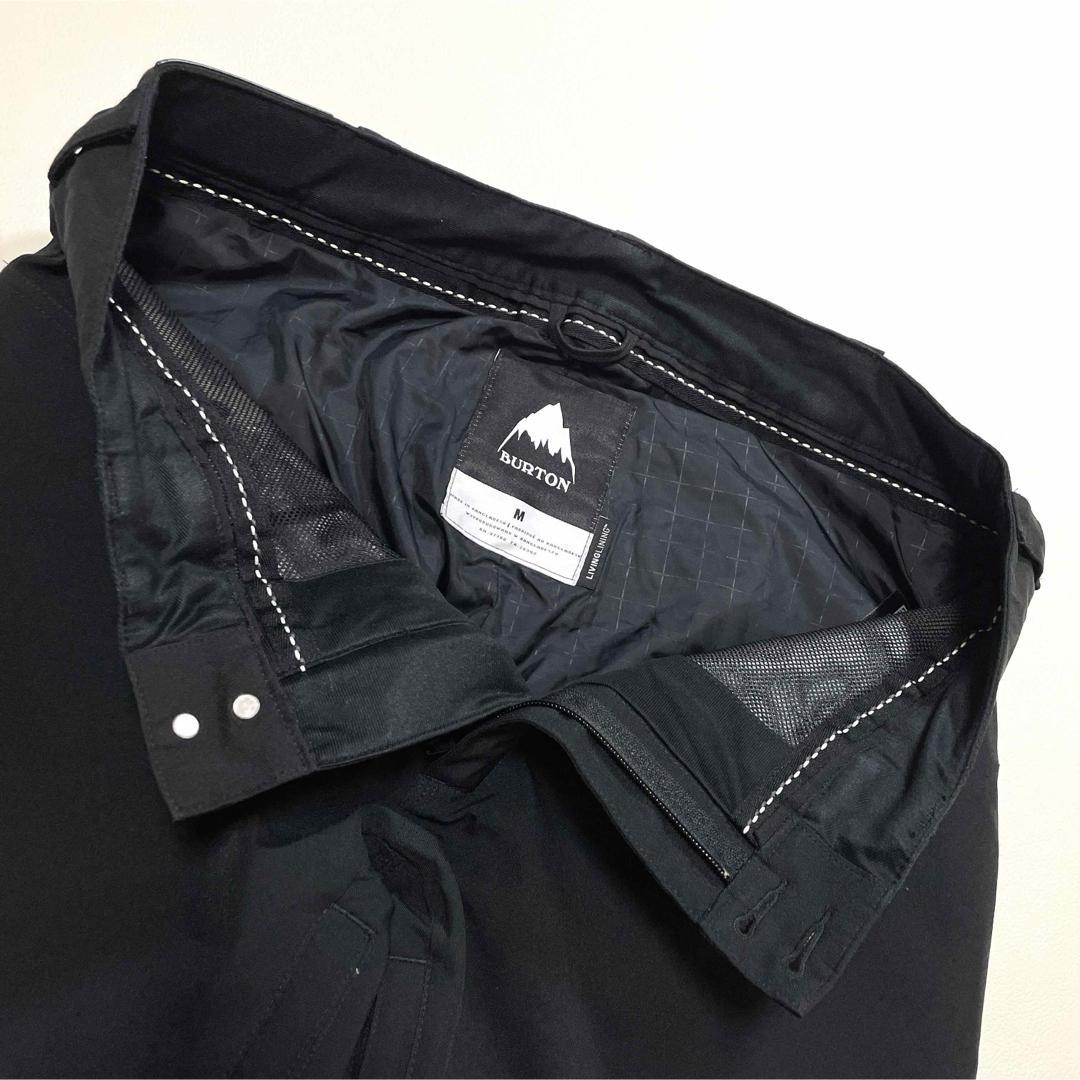 6711 【美品】バートン　パンツ　メンズ　無地　ブラック　スノボウェア