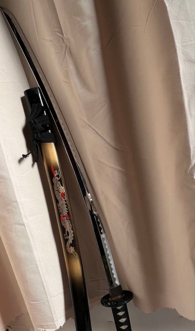 [まとめ売り]模擬刀 傷多数昇龍之太刀 昇龍之脇差 開運 日本刀[値下げ交渉可]