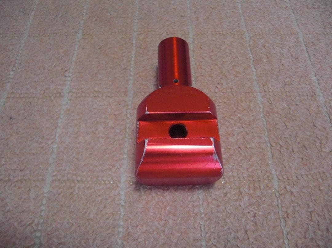 銭屋アルミ石突・ダイワ用・赤色（その②）・（巨鯉・大鯉・野鯉・石鯛用）