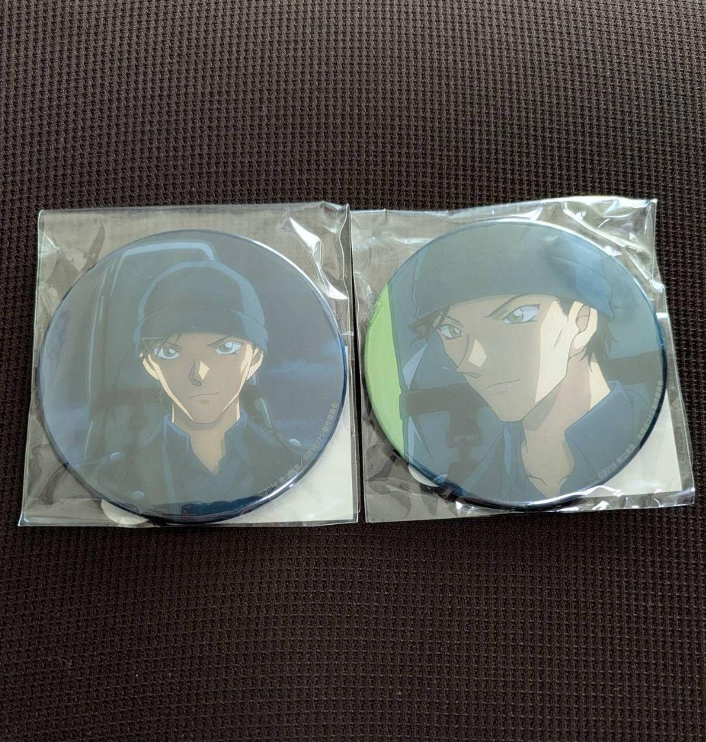 名探偵コナン 純黒の悪夢 劇場版 場面写 缶バッジ 赤井秀一 セット