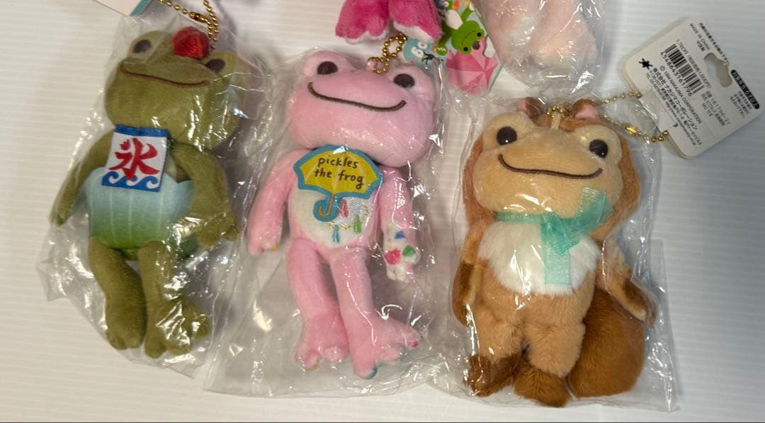 かえるのピクルスマスコット6点セット③未使用品