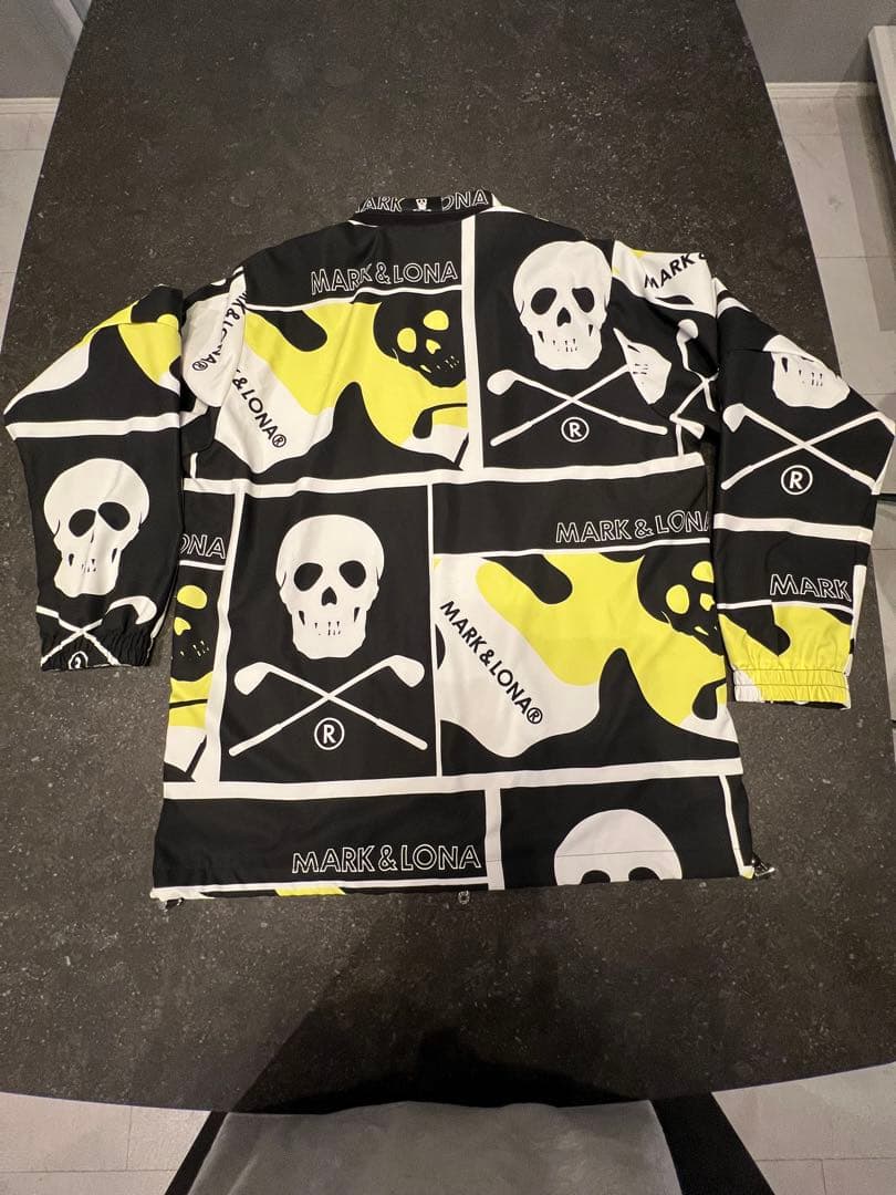 MARK & LONA スカルデザイン ナイロンパーカー　ウィンドブレーカー