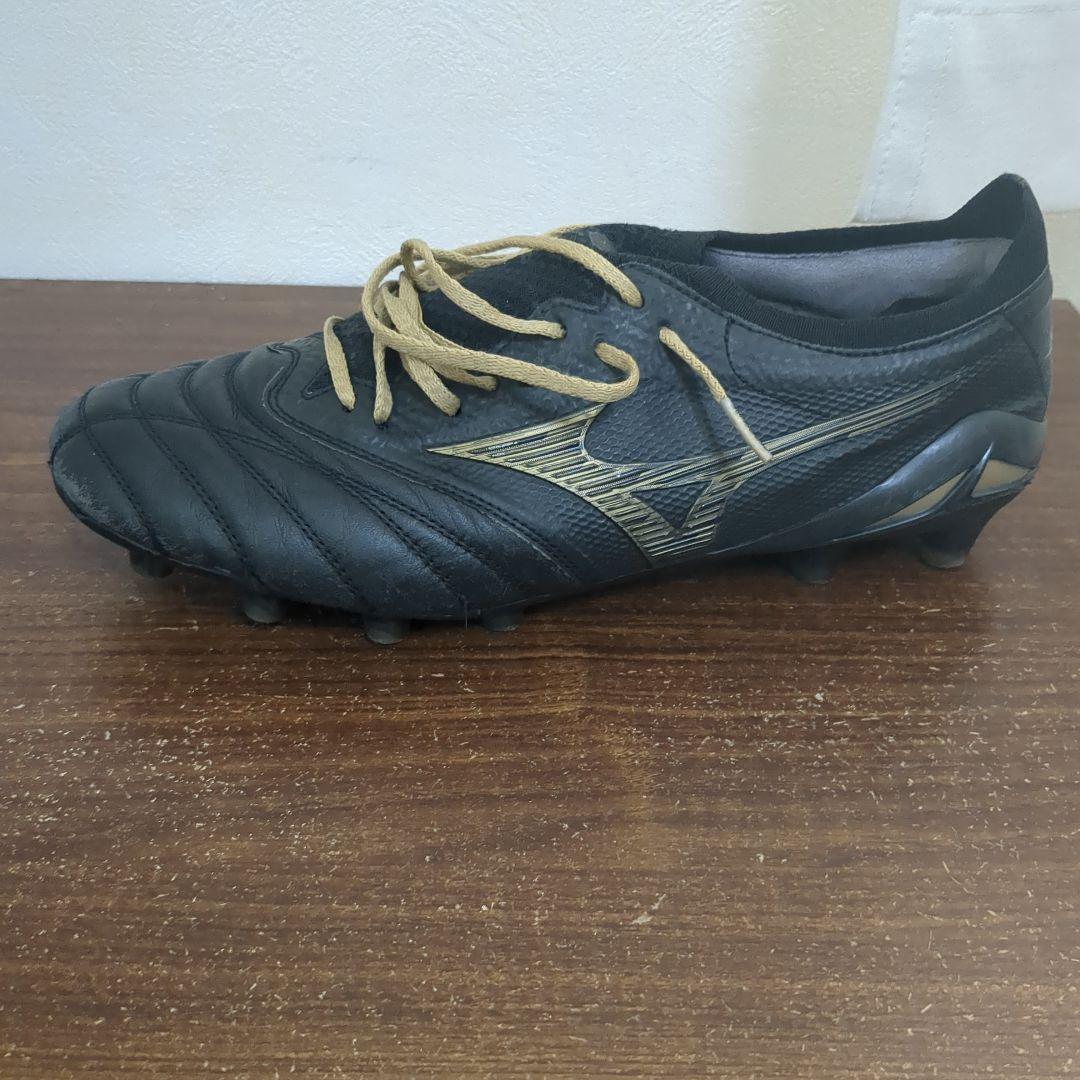 Mizuno モレリアネオ4βサッカーシューズ ブラック/ゴールド