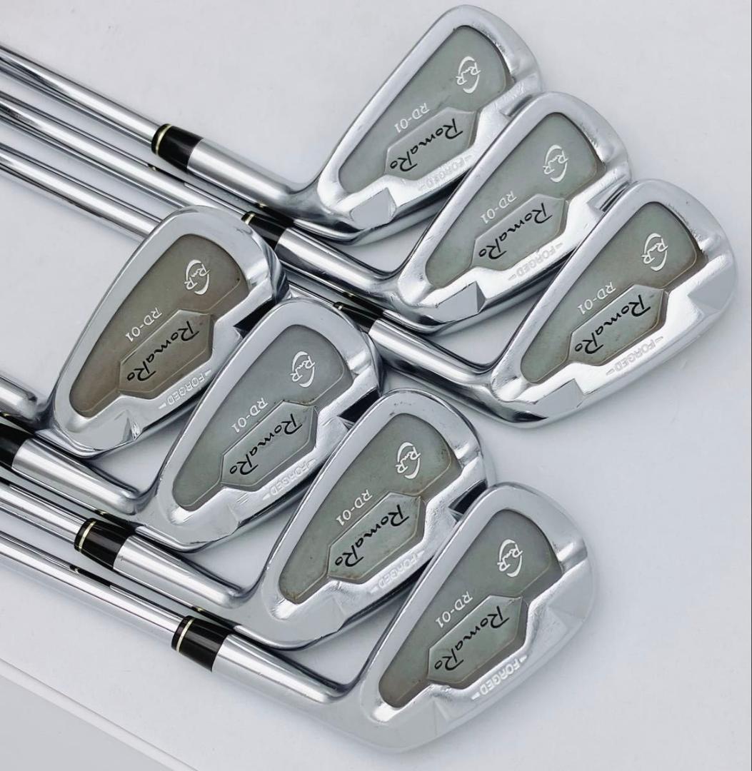 ROMARO RD-01 FORGED アイアンセット ゴルフクラブ　7本
