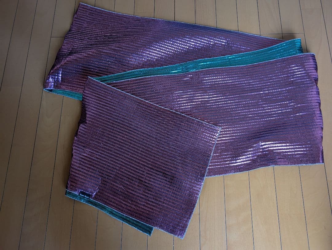 Rumi Rock ギラヘコ 兵児帯 ピーチ×ソーダ