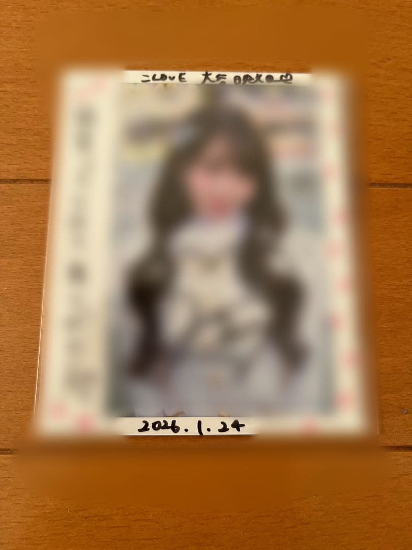 ＝LOVE 大谷映美里 CD抽選会 B賞 チェキ