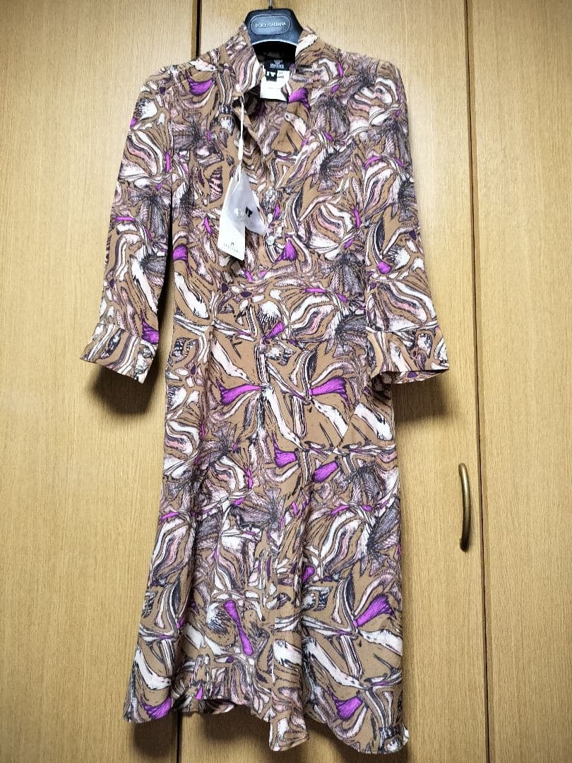 VERSACE JEANS COUTUREシルク ワンピース 24/38