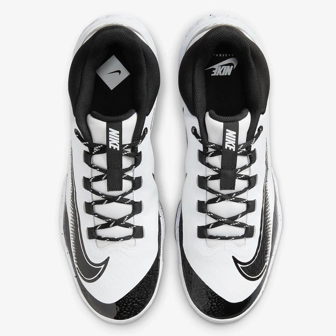 ナイキ 金具 アルファ ハラチ エリート 27 野球 スパイク 靴 シューズ 白