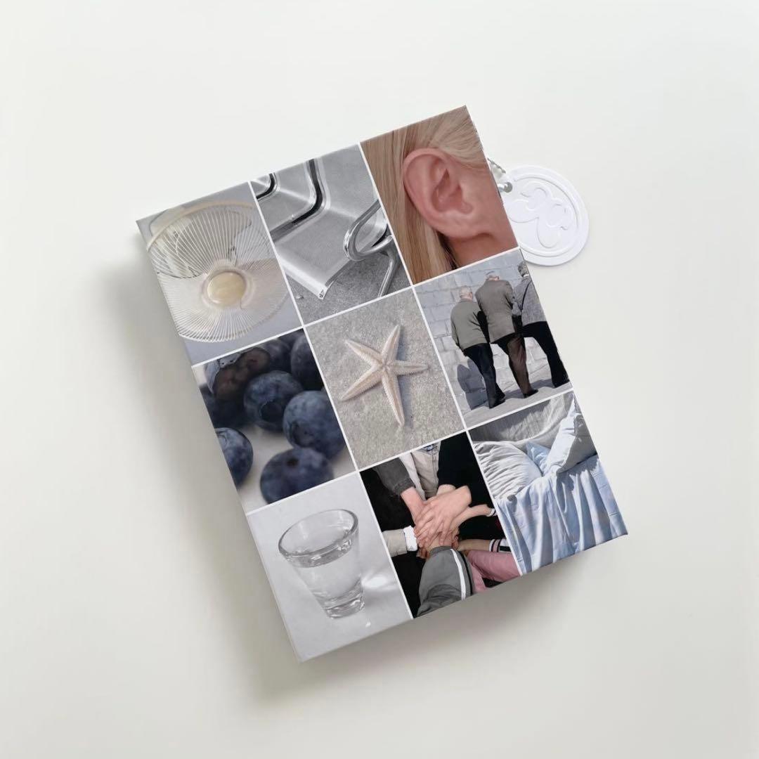 早い者勝ち　完売品　韓国　貯金　バインダー　カバー　A5 リフィル　水色