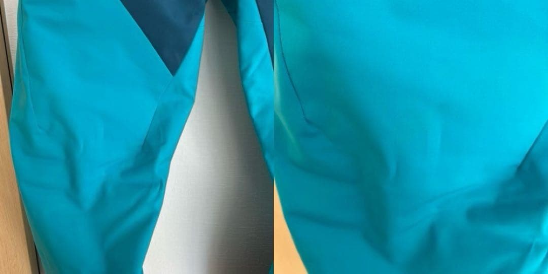 DESCENTE スキーウェア 青　白　Mサイズ