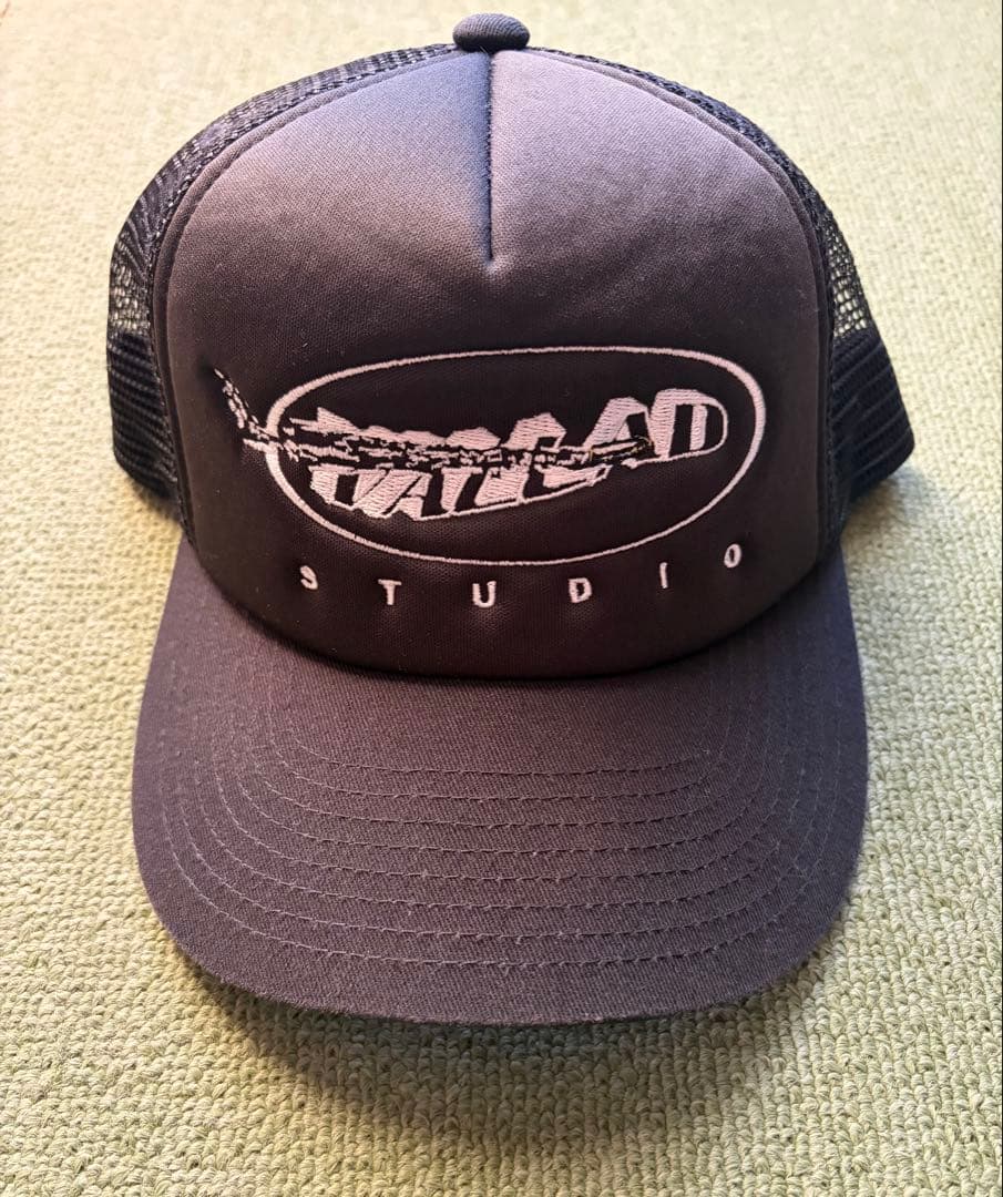 VALLAD STUDIO メッシュキャップ 黒