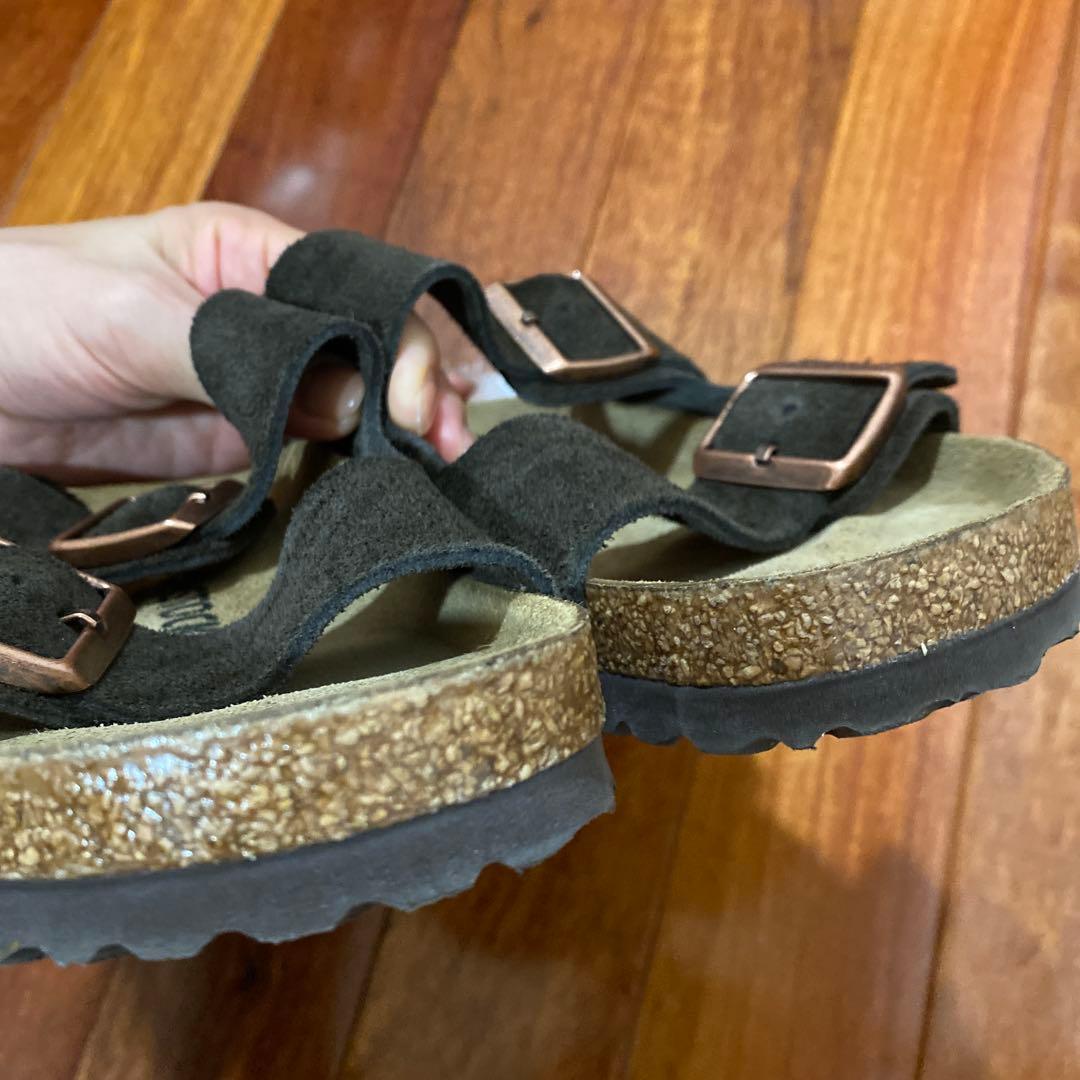 Birkenstock Arizona スエードレザー モカ 39 レギュラー幅