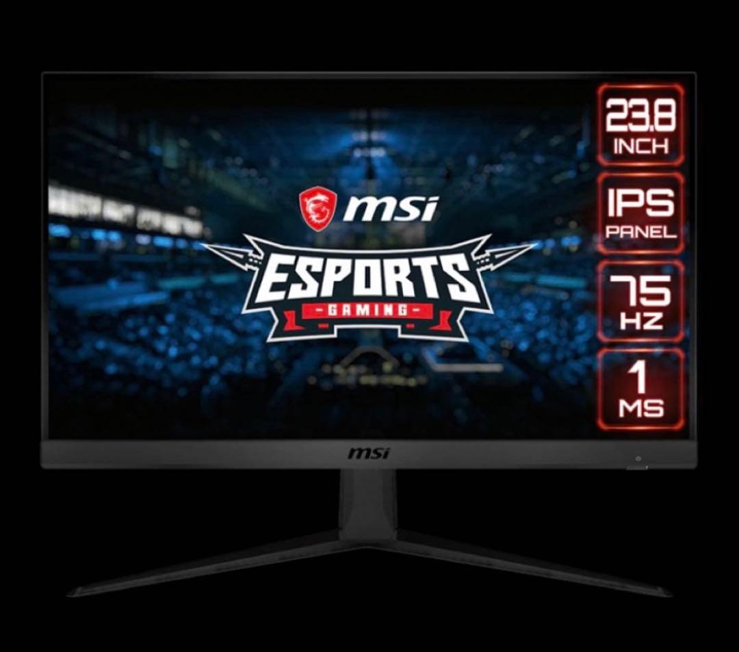 【値下げ】MSI OPTIX G241V E2 ゲーミングモニター 23.8