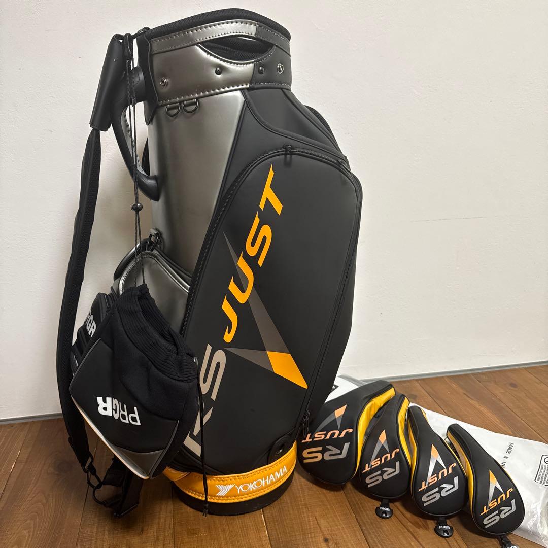プロギア　キャディバッグ　ヘッドカバー　JUST ドライバー　FW UT