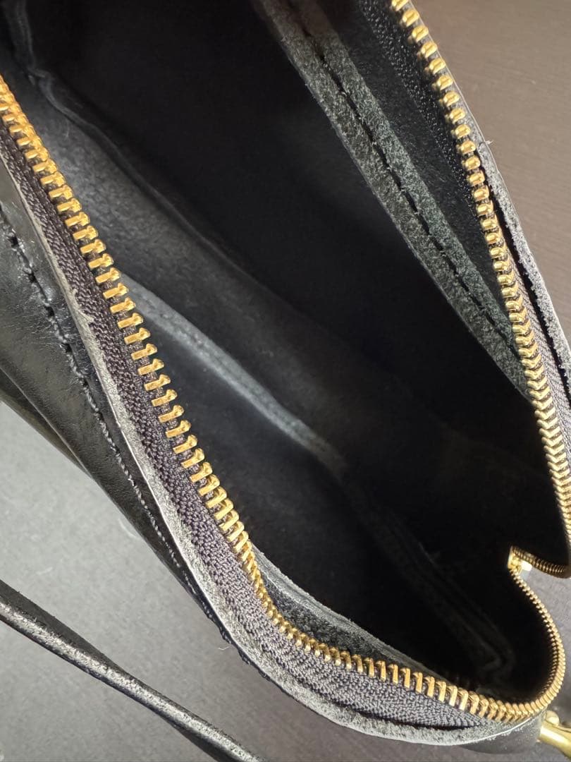 最終値下げ表示【アナロジコ】ウエストポーチ/ ブラック