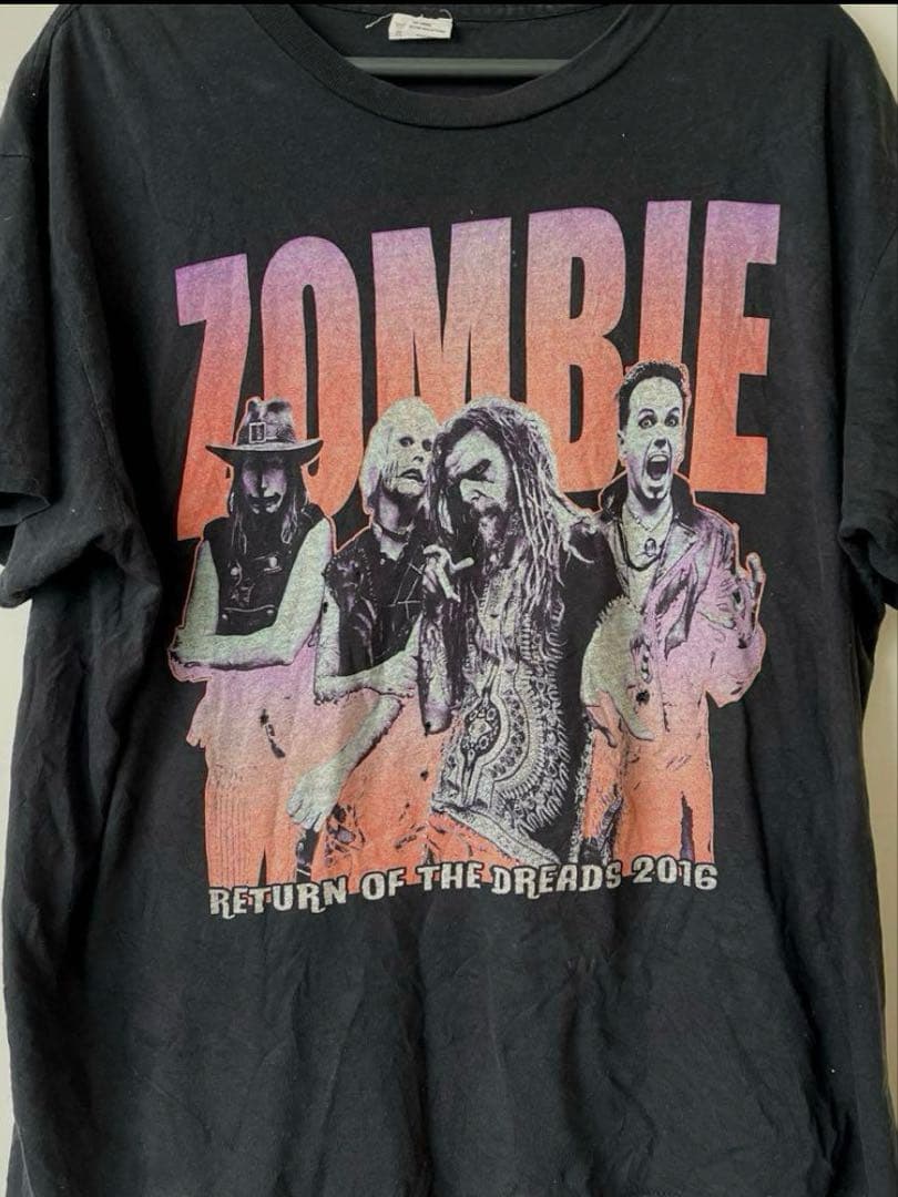 ROBZOMBIETシャツモトリークルーロブゾンビテンダーロインマリリンマンソン