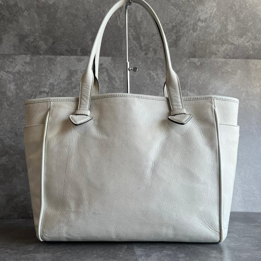 ⭐️LOEWE⭐️ロエベ ヘリテージ トートバッグ ホワイト レザー