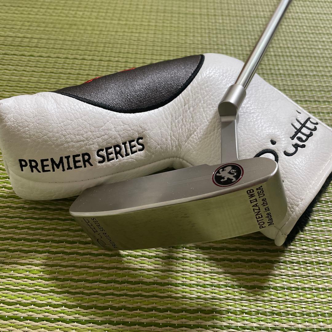 Piretti Premier Series パター ヘッドカバー付き