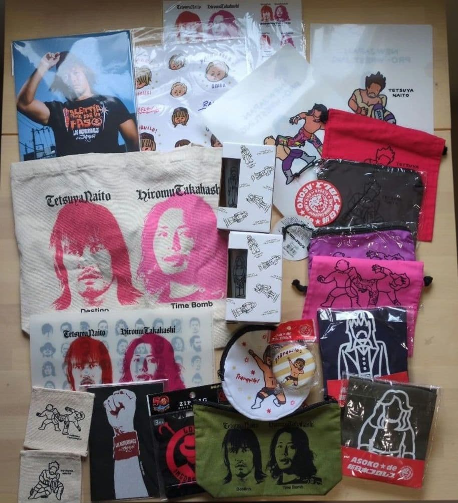 新日本プロレス　内藤哲也＆高橋ヒロム　セット