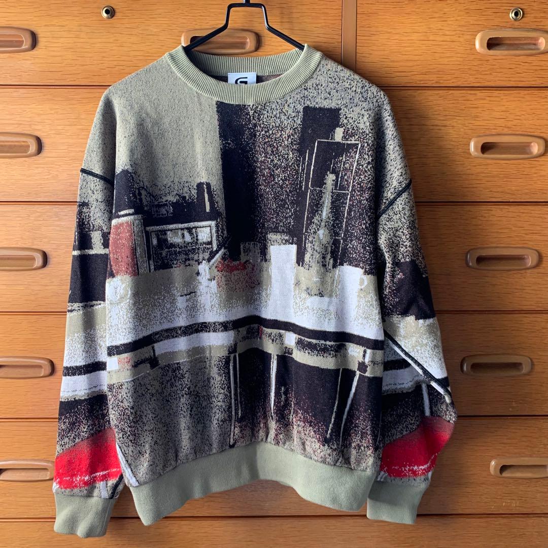 a GADID ANONIEM TISCH ハイケージセーター