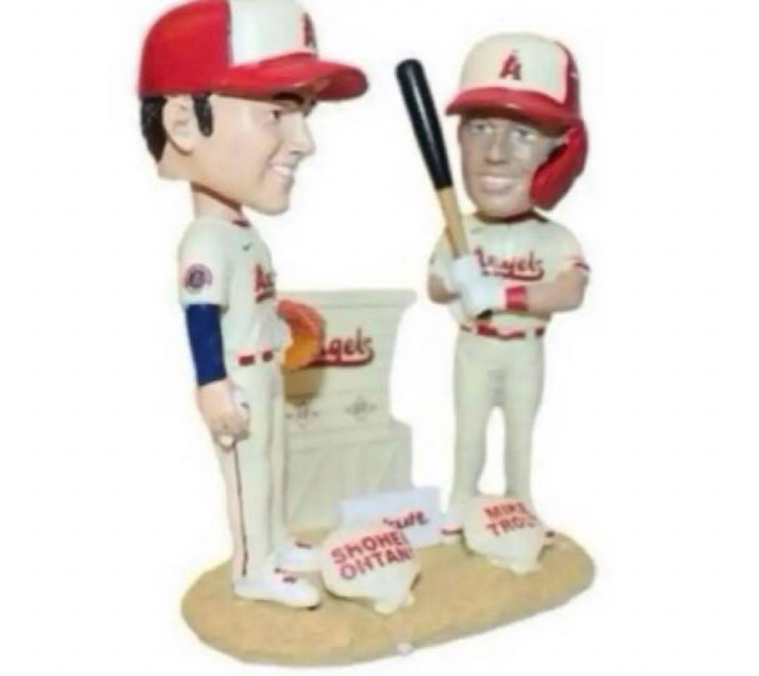 大谷翔平 マイクトラウト ボブルヘッド セット