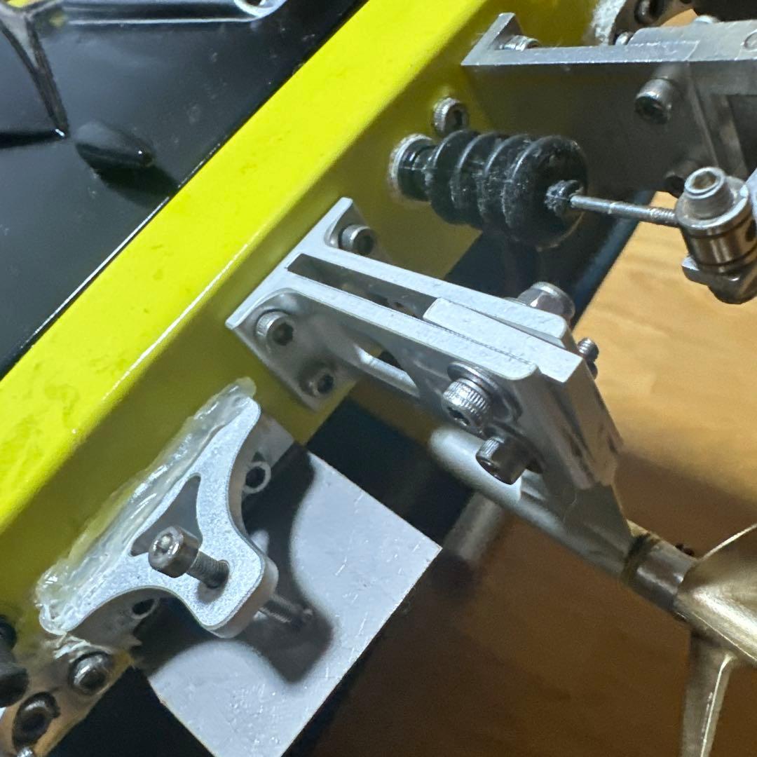 Atomic イエロー リモートコントロールボート大カスタム品