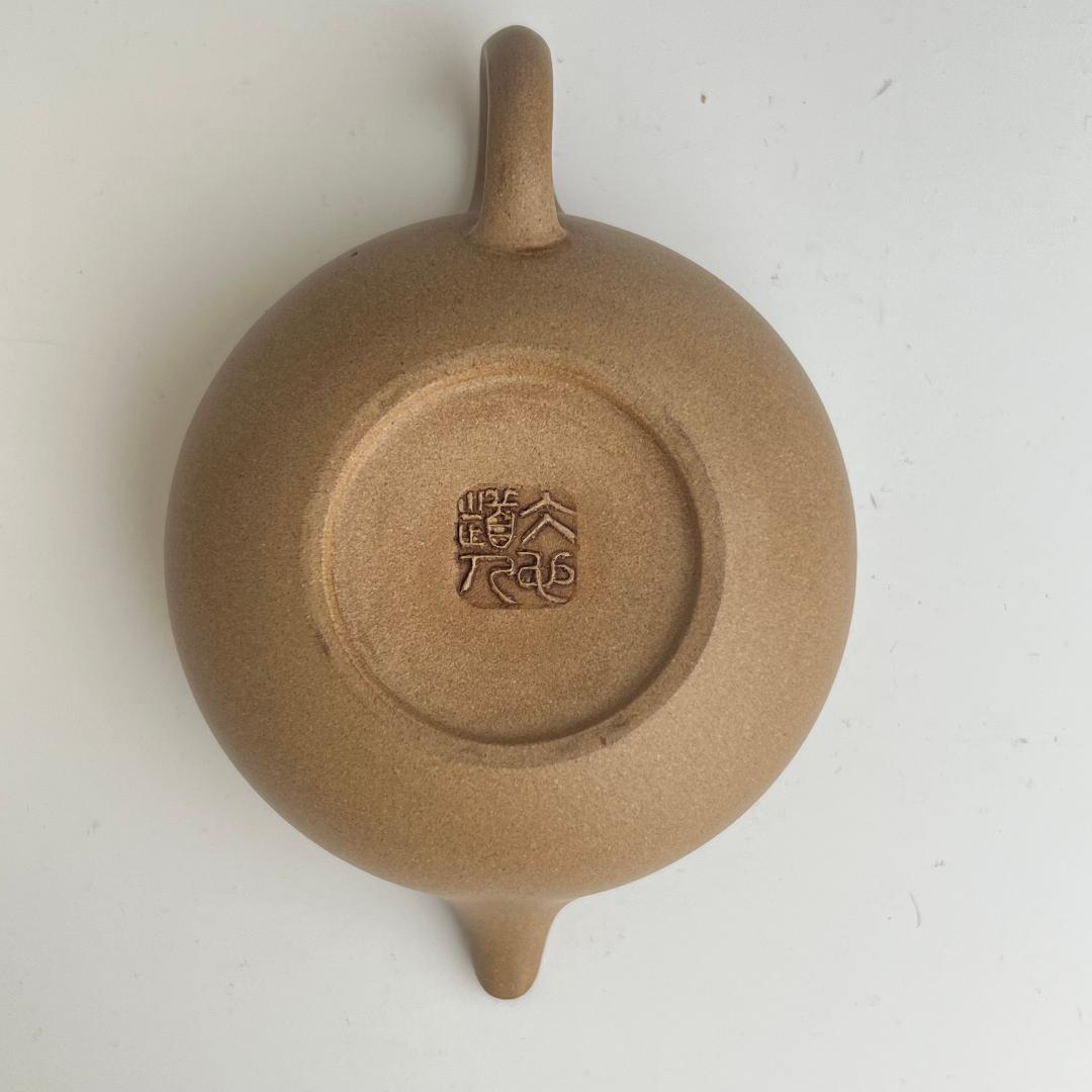 梨皮 朱泥 泳心道人 底款 寿珍 蓋裏印 煎茶急須古玩中国美術唐物擺件 41b