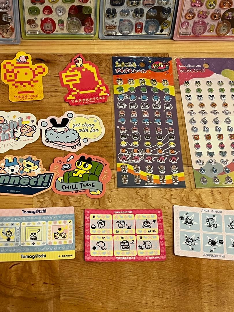 国内正規品　ボンボンドロップシール　たまごっち　ちいかわ　ダイカットステッカー