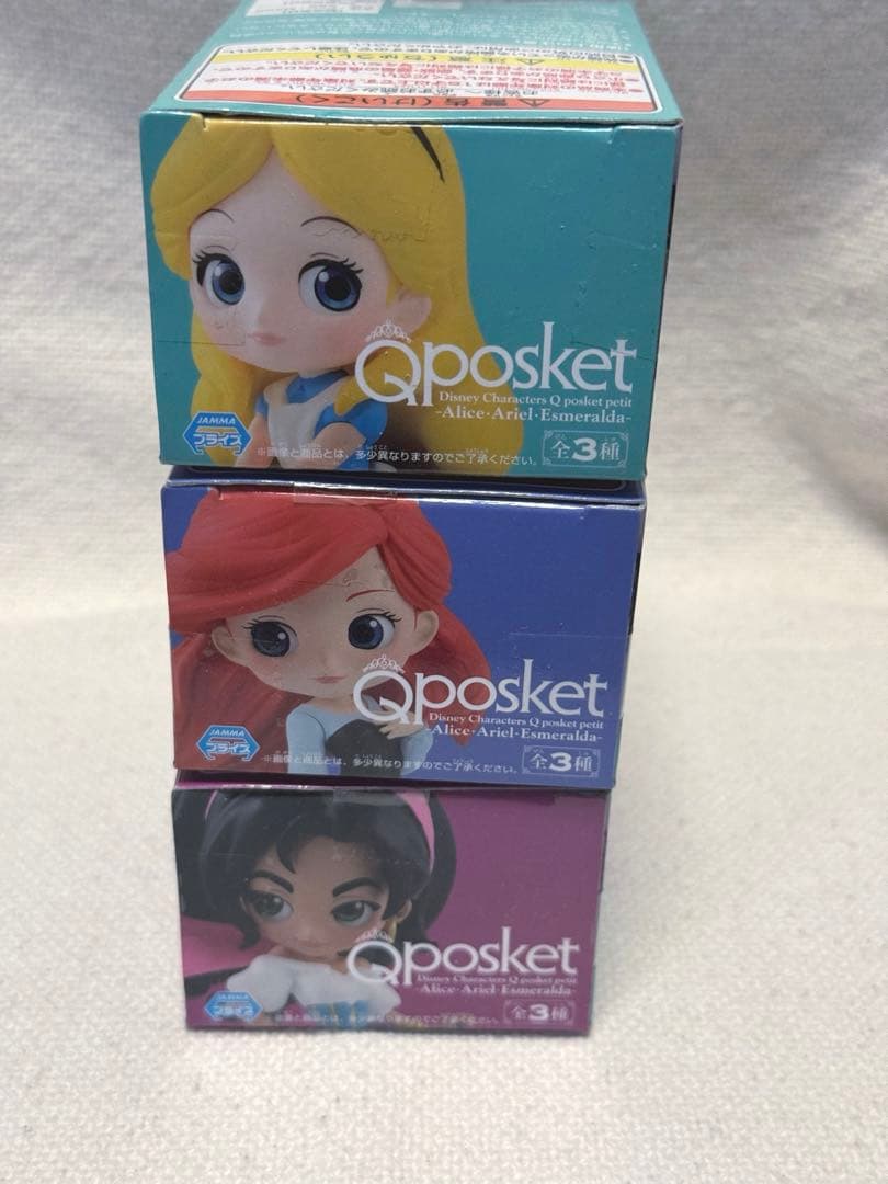 Q posket petit -Alice・Ariel・Esmeralda-