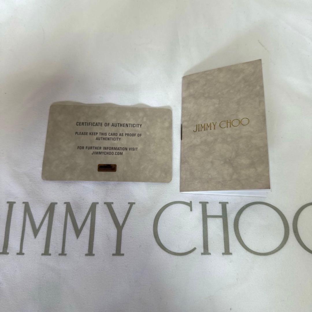 専用品JIMMY CHOO VARENNE クロコ型押し 2WAYバッグ