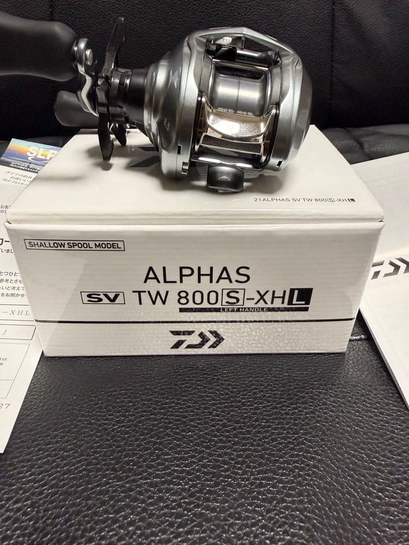 Daiwa ALPHAS SV TW 800S-XHL 浅溝タイプ