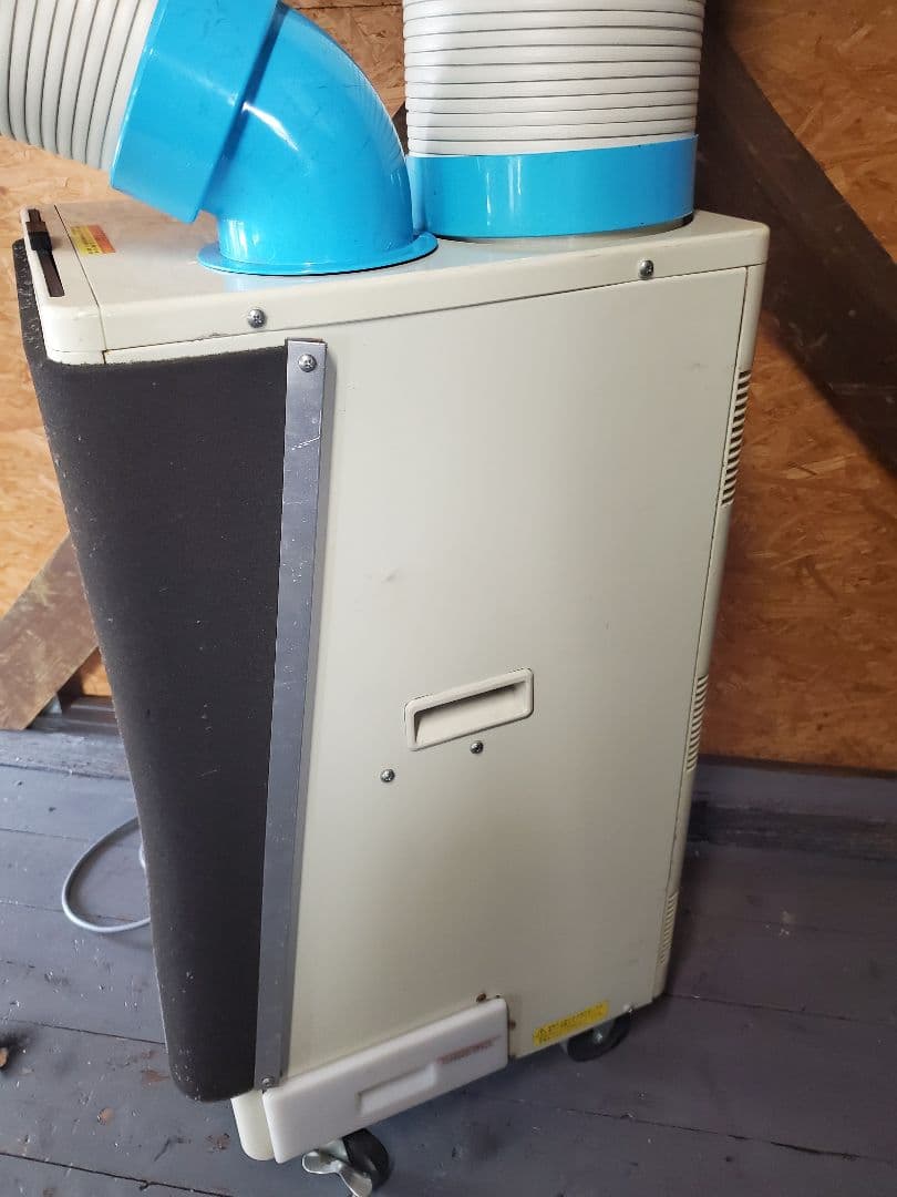 熱中症予防 ナカトミN407-R　排熱ダクト付きスポットクーラー家庭用 業務用