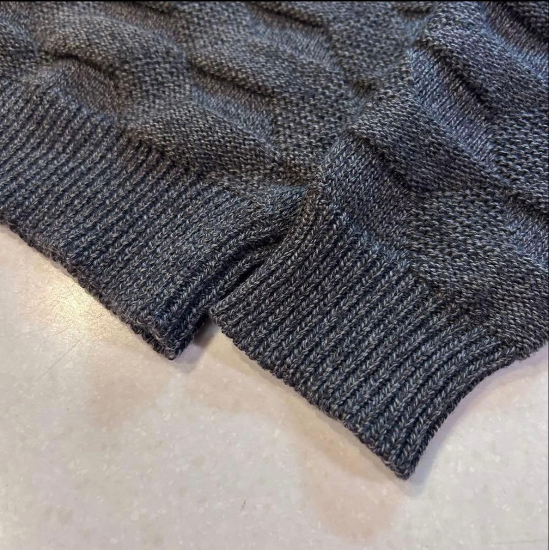 トップス 00s RAF by RAF SIMONS V-neck 3D sweater