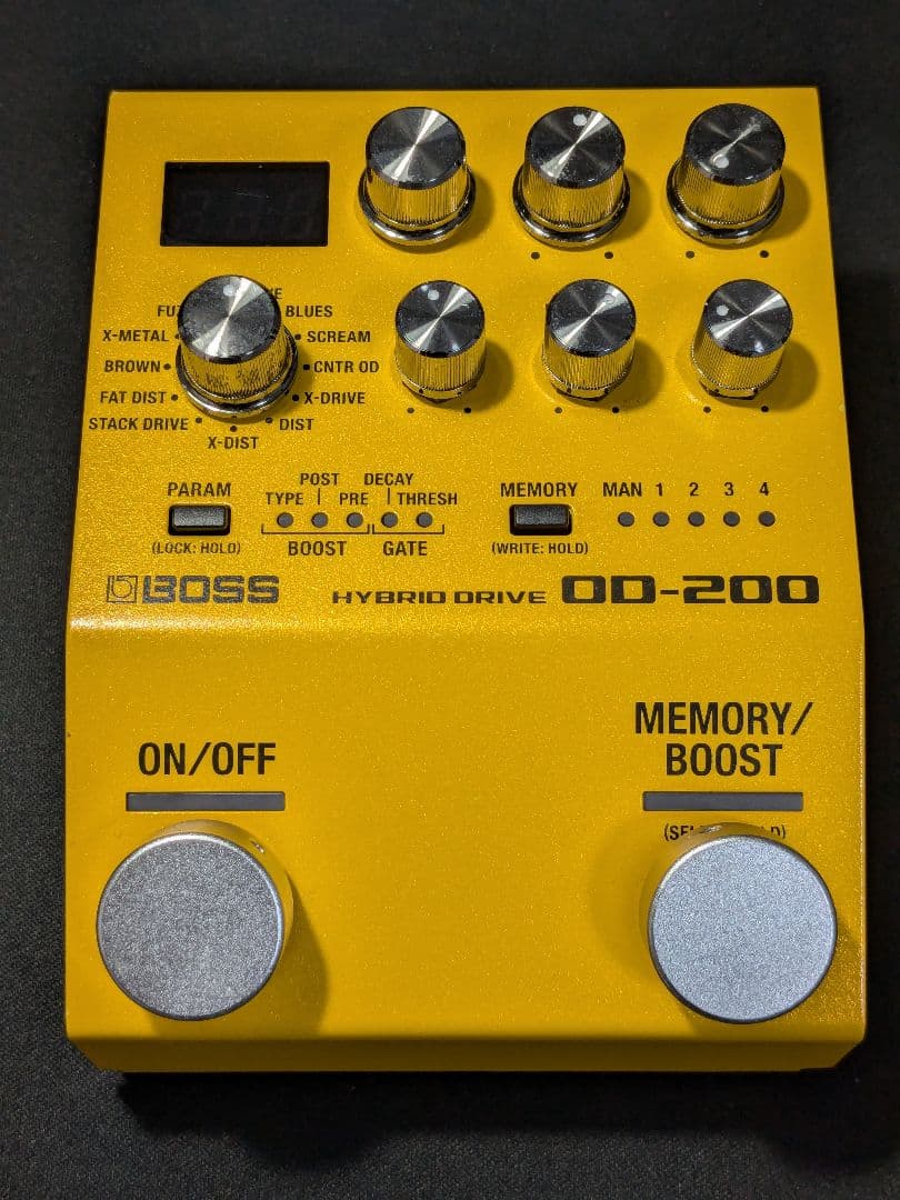 BOSS OD-200 ハイブリッドドライブ