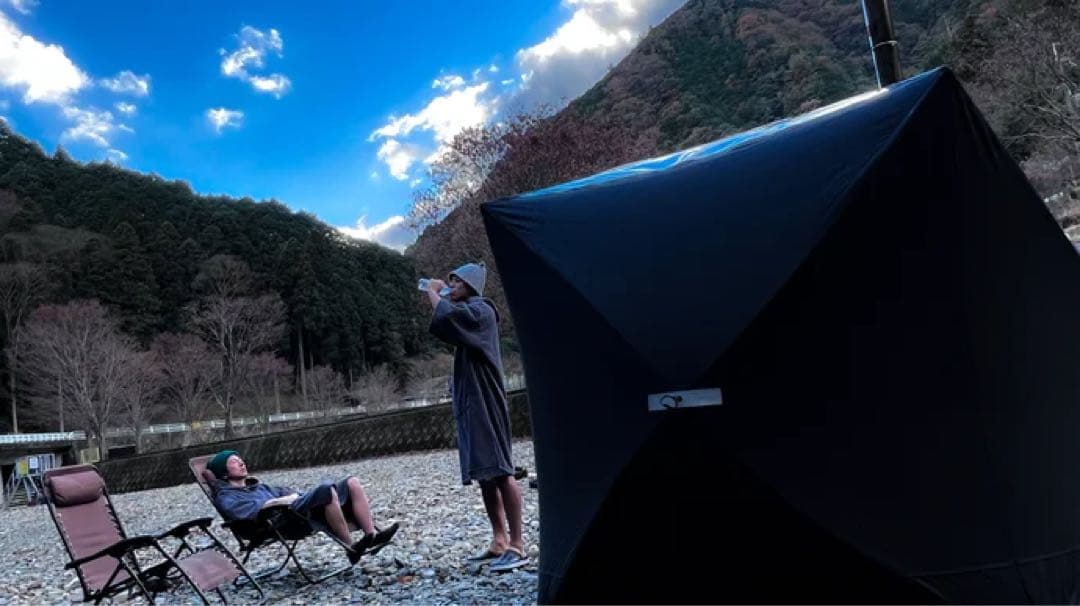 テントサウナとストーブセット