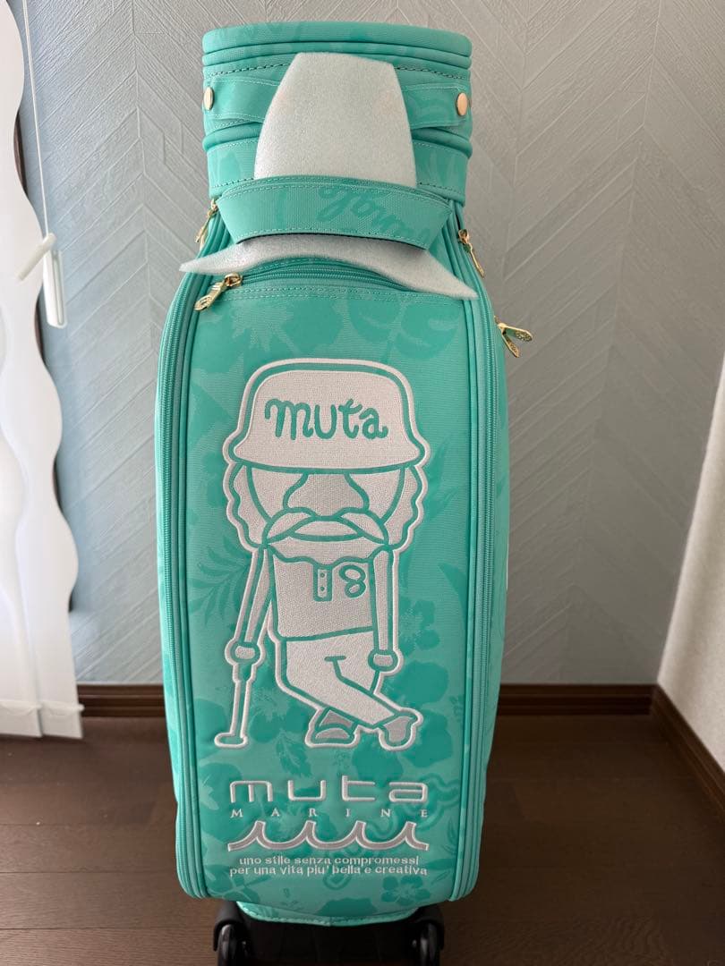 muta キャディバッグ　ジャガード限定品