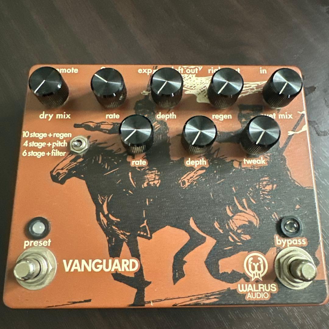 Walrus Audio Vanguard ギターエフェクター　フェイザー