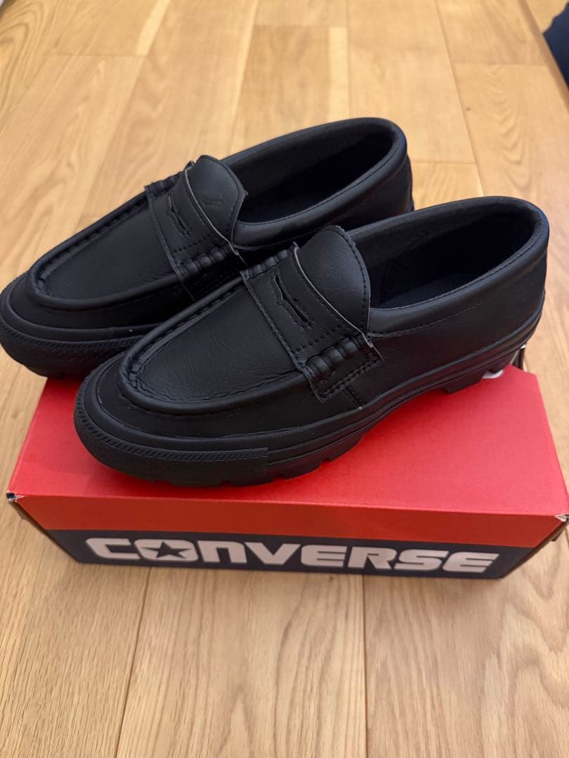 CONVERSE ALL STAR ブラックローファー 25cm
